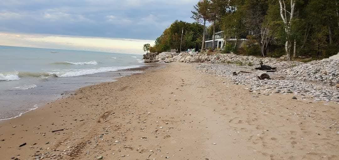 Sandy beach on Lake Huron